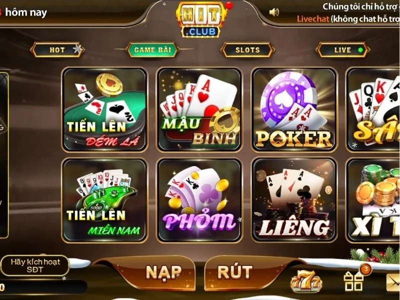 Game bài Phỏm Hit Club và những điều cần phải biết rõ