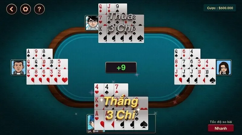 Lưu ý một số kết hợp bài đặc biệt khi chơi binh 13 cây